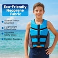 thumbnail image 5 of Swim Vest Life Jacket Youth,Adjustable Flotation Buoyancy Swimsuit Trainer Vests,Swimming Aid Jacket,Kayaking Fishing Sailing Watersports,Fit for 50-125 lbs, 5 of 11
