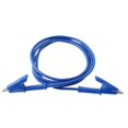 thumbnail image 1 of Prueba de Doble Extremo Pinza de Cable de Puente Sonda Cables Conductores - azul SM SunniMix Cable de Prueba de Cocodrilo, 1 of 8