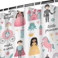 thumbnail image 3 of Fantasy Princess Pattern Shower Curtain 72"x72" ,Bathroom Decorative Shower Curtains Set with 12 Hooks,Modern Waterproof Washable Shower Curtain, 3 of 6
