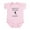 Petal Pink, variant on CafePress - Daddys Skiing Buddy Body Suit - Baby Light Bodysuit, Size Newborn - 24 Months