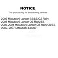 thumbnail image 2 of TEC Front Ceramic Disc Brake Pads TEC-904 for Car Mitsubishi Lancer, 2 of 10