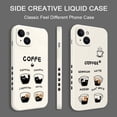 thumbnail image 5 of Funda de silicona con gato para iPhone, carcasa bonita de café para iPhone 16, 15, 14, 13, 12, 11, X, XR, XS Plus, Pro Max, Mini, 5 of 5