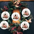 thumbnail image 2 of AnuirheiH 5PCS 2022 Christmas Hanging Ornaments Christmas Tree Pendant Lighted Pendant Faceless Santa Claus Pendant, 2 of 7