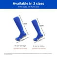 thumbnail image 5 of GYRATEDREAM 3 Pairs Kids Football Socks Sport Soccer Knee High Socks Breathable Training Socks Compression Sports Socks for Boys Girls, 5 of 7