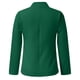 thumbnail image 2 of Chaqueta Elegante Blazers de oficina informales con bolsillos para mujer, cárdigans abiertos drapeados,blazer moda（Verdinegro， M), 2 of 5