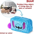 thumbnail image 5 of Stitch Toiletry Bag for Women Teens - Cute Travel Accessories Zipped Make Up Bag Cosmetics Storage Gifts for Her, 5 of 5
