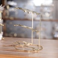 thumbnail image 4 of XISAOK Crystal Tiara Crown Headband Display Rack Metal Princess Crown Stand Holder, 4 of 10