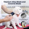 thumbnail image 4 of Pet Trimmer, Dog Shaver Set, Pet Hair Clipper, 4 of 5