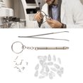 thumbnail image 4 of Almohadilla Para La Nariz Para Gafas, Kit De Reparación De Gafas, Pinzas, Acero Inoxidable Antideslizante, Para Mantenimiento Y Tienda, 4 of 8