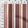 thumbnail image 2 of oneOone Silk Tabby Chocolate Brown Fabric Stripes Fabric For Sewing Printed Craft Fabric By The Yard 42 Inch Wide-KI, 2 of 6