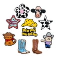 thumbnail image 4 of Anime fútbol mexicano Nfl Halloween Bling diseñador Rugby Logo personalizado Croc zapato encantos 2023 venta al por mayor HYB kuaji, 4 of 4