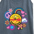 thumbnail image 3 of Peanuts - Woodstock Peace And Love Flair - Women's Racerback Tank Top, 3 of 6