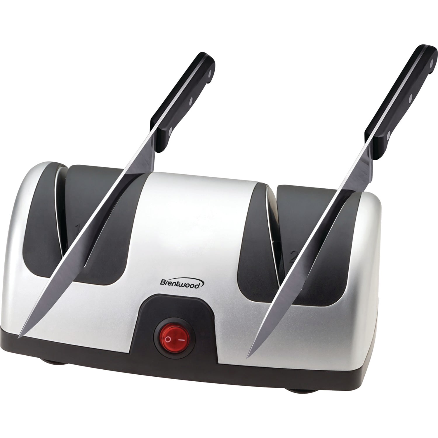 Brentwood 45-Watt 2-Stage Electric Knife Sharpener, TS-1001PT