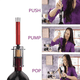 thumbnail image 4 of Abridor de botellas de vino con bomba de aire, tapón de vino tinto al vacío con presión de aire, tapa de cerveza, abridor de acero inoxidable, sacacorchos, herramientas, 4 of 8
