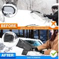 thumbnail image 3 of StSilkitty 360 All Weather Reversible Windshield Protector Year Round Heavy Duty 600D Polyester Cover for Optimal Snow,Ice,Rain Protection Easy No Tool Installation, 3 of 8