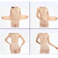 thumbnail image 5 of Faja abdominal posparto elástica transpirable de malla ajustable, dispositivo de fijación moldeador corporal femenino, 5 of 5