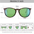 thumbnail image 3 of Gafas de Sol Yaserra Vintage Redondas Polarizadas UV400 para Mujeres y Hombres, 3 of 6