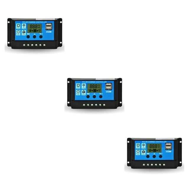 Sidaley Controlador solar Tamaño compacto Regulador de carga Panel de configuración inteligente ajustable Controladores de carga Dispositivo de control Type1 NO1