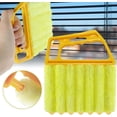 thumbnail image 4 of AOCEAN 6 Pcs Blind Cleaner Duster Tool 7-Finger Dusting Cleaner Tool for Window & Air Conditioner Handheld Mini Duster Brush Tools for Window, 4 of 7