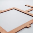 thumbnail image 4 of Ekena Millwork 19 7/8"W x 11 3/8"H x 1/4"T Small Carlisle Decorative Fretwork Wood Wall Panels, Cherry, 4 of 13