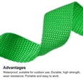 thumbnail image 3 of Lightweight Polypropylene Webbing Strap 1" 25 Yards Green Strapping Band for Outdoor, 3 of 5