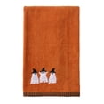 thumbnail image 6 of Evergrace Halloween 2 Piece Hand Towel Set, 100% Cotton, Ghost, Orange 16"x26", 6 of 11