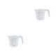 thumbnail image 1 of Naiovety Measuring Jug Convenient V-shaped Glass Baking Anti-skidding Graduated Handle Tools Nozzle Kitchen 500ml 2piezas, 1 of 6
