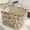 A, variant on Boho Fabric Storage Basket, Boho Floral Laundry Baskets, Large Capacity Fabric Storage Basket, Decorative Storage Baskets, Portable Folding Storage Bag, for Clothes and Sundries