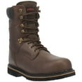 thumbnail image 2 of Laredo Men's Chain Dark Brown Electrical Round Steel Toe Work Boots 88344, 2 of 5
