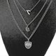 thumbnail image 3 of Collar colgante shaofei para mujer con escudo familiar piedra verde y luna, 3 of 5