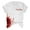 A XXXL, variant on Women T-shirt Round Neck Short Sleeve Horror Halloween Print Tee Shirt Thin Stretchy Cosplay Festivals Pullover Tops