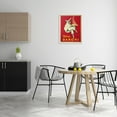 thumbnail image 6 of Stupell Industries Pates Baroni Vintage Food Poster Food & Beverage Painting White Framed Art Print Wall Art, 24 x 30, 6 of 9