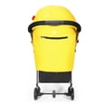 thumbnail image 3 of Diono Traverze Super Compact Stroller - Yellow Sulphur Linear with Carbon Chassis, 3 of 11