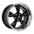 thumbnail image 3 of OE Wheels FR01 18 Inch Rims Fit Mustang Bullitt Style 5x114.3 18x9 / 18x10 Gloss Black Machined Lip - Hollander 3448 (Set of 4), 3 of 4
