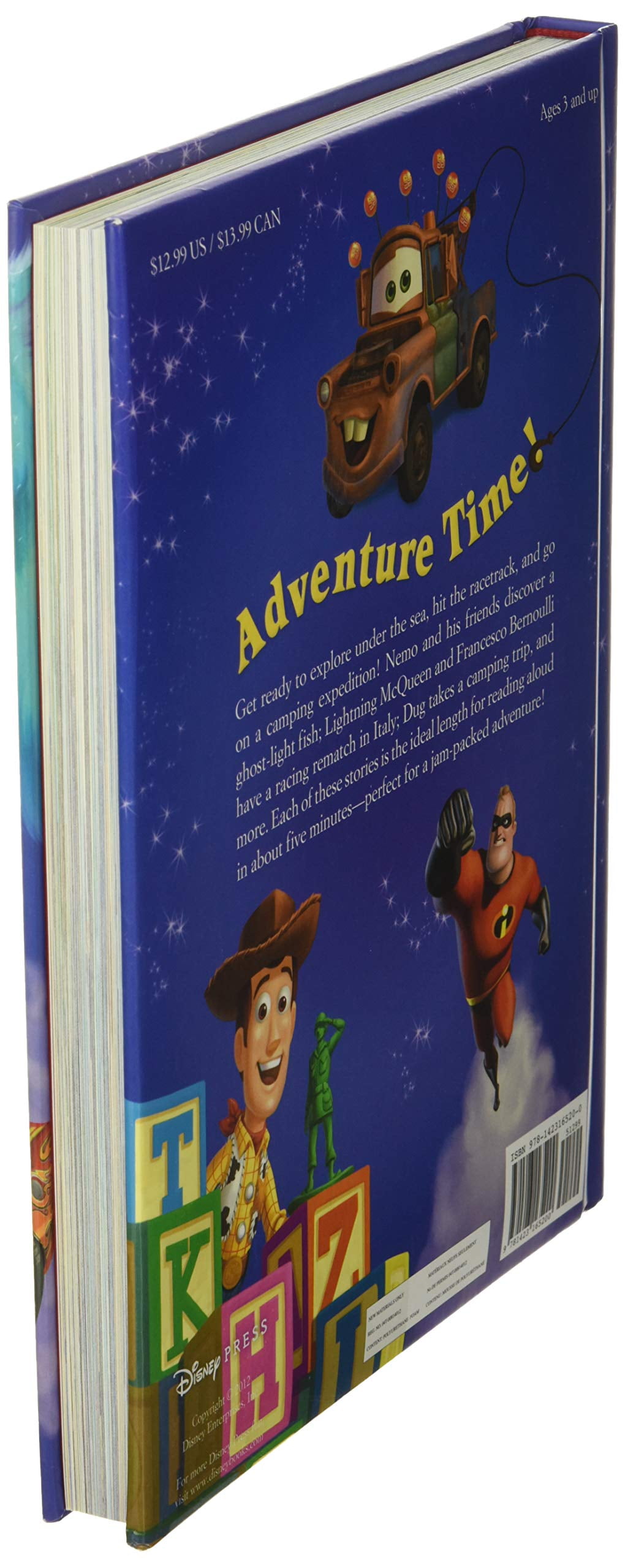 5-Minute Disney*Pixar Stories (Hardcover) - Walmart.com