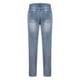 thumbnail image 4 of Pantalones vaqueros rectos y rotos para hombre, informales, largos, largos, para hombre, 4 of 5