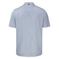 thumbnail image 3 of Men's Cutter & Buck Royal/White Tulsa Golden Hurricane Pike Eco Symmetry Print Stretch Recycled Polo, 3 of 3