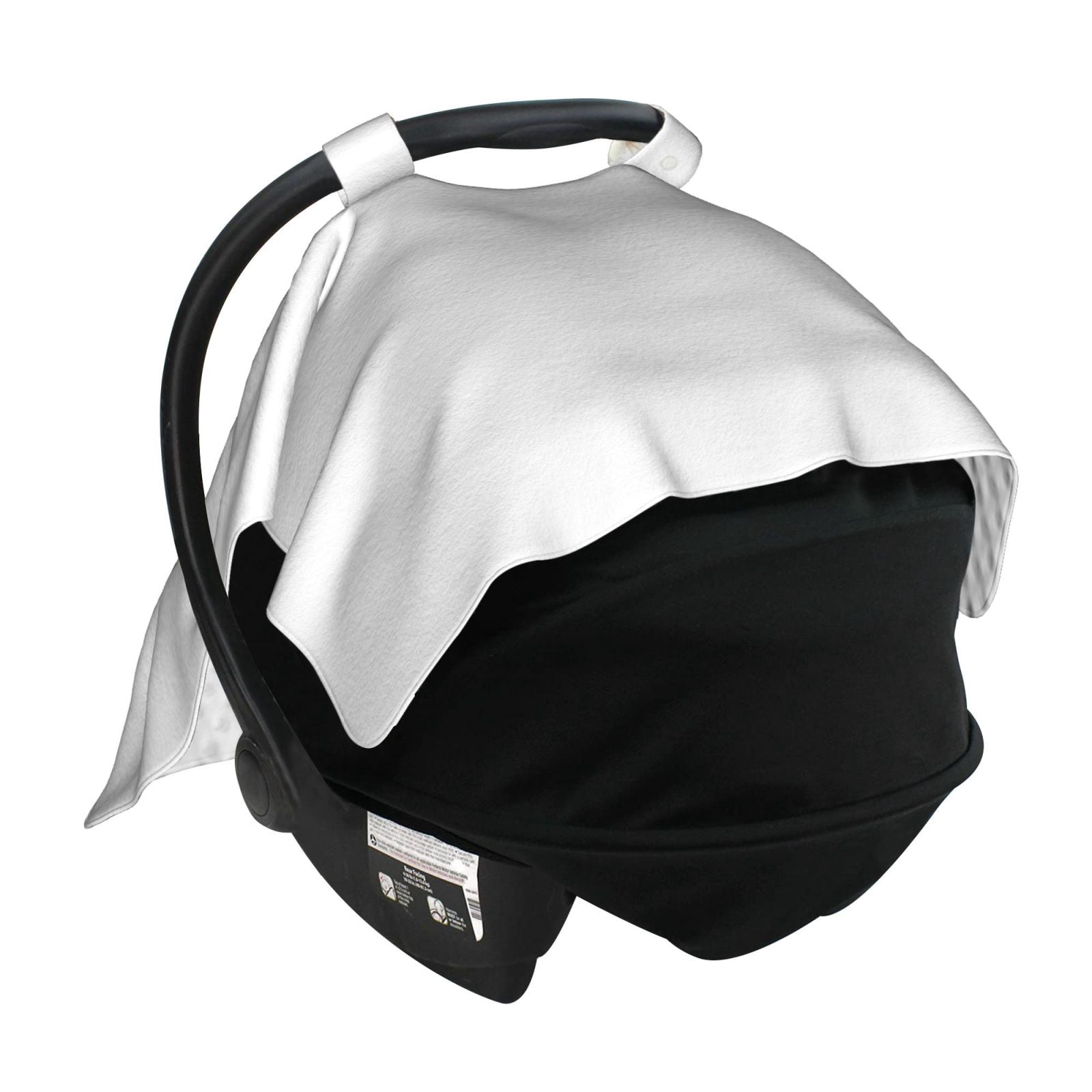 Car Seat Cover Baby - Cute Cow Bath Breathable Infant Car Seat Cover for Baby Carseat, Lightweight Comfort Baby Essentials Must Haves Newborn Stuff for Girl Boy