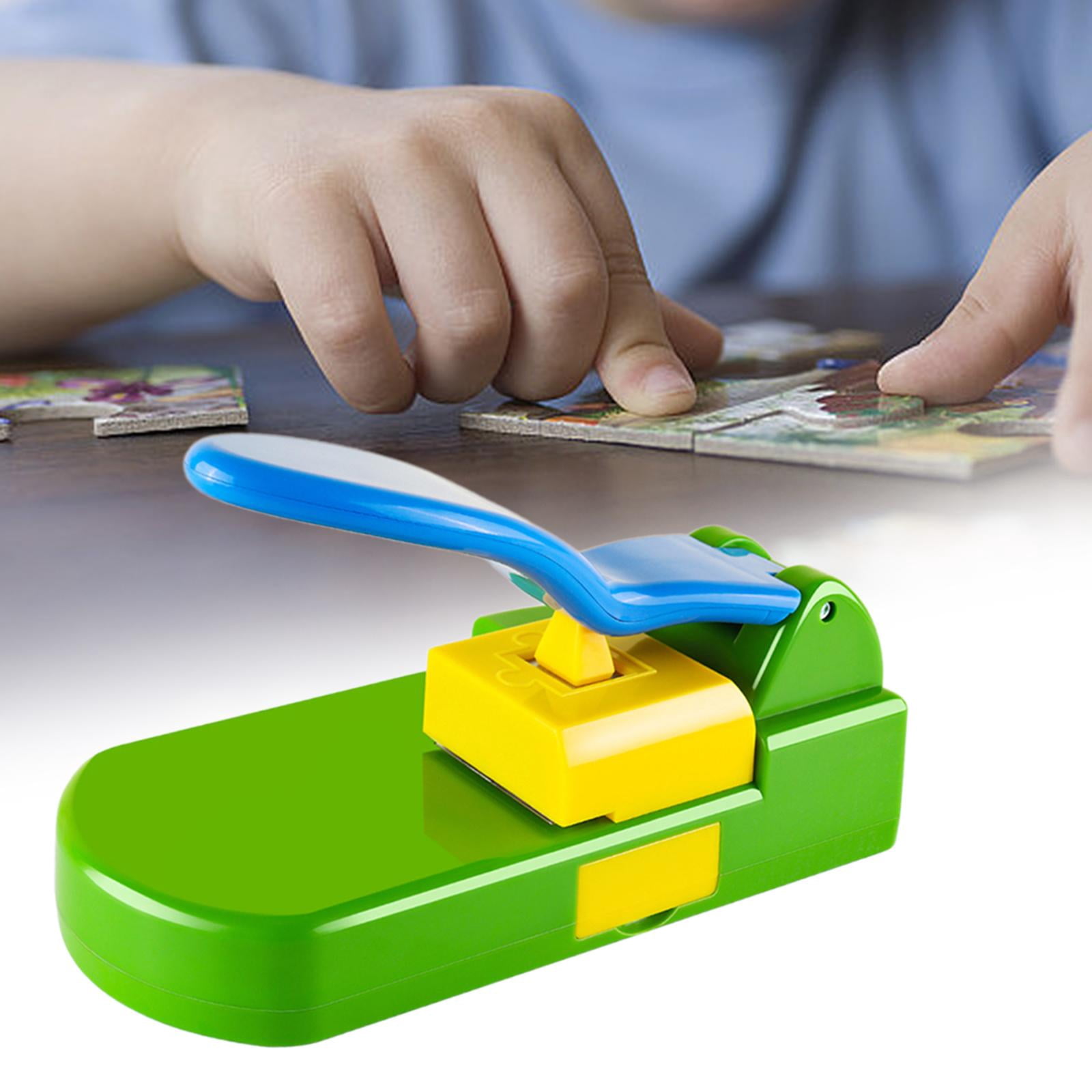HOMYL DIY Puzzle Tool Paper Cutting Machine Puzzle Maker Machine for Kid Classroom Green