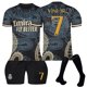 thumbnail image 1 of Real Madrid Dragon Black Special Edition Football Shirt Kids - 23-24 - No. 7 Vini 20 No.7 Vini, 1 of 2