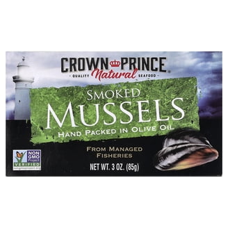 Vigo Imported Mussels in Marinade Sauce, 4 oz Can, 14g Protein