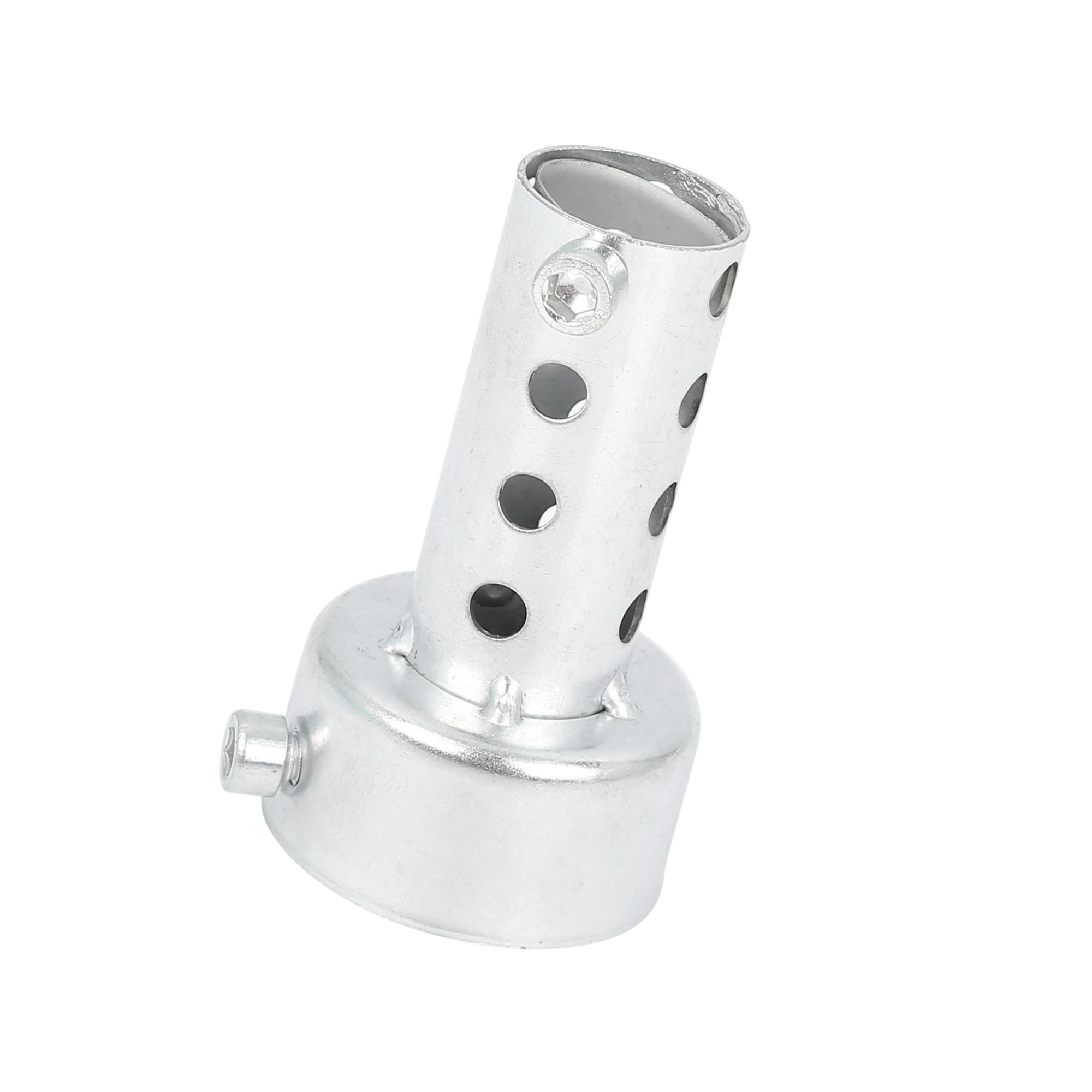 45mm Universal Exhaust Pipe Baffle Muffler Baffle for Motorbike Silver