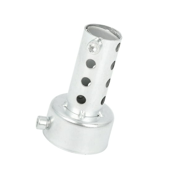 Unique Bargains Universal Exhaust Pipe Baffle Muffler Baffle for Motorbike Silver Tone