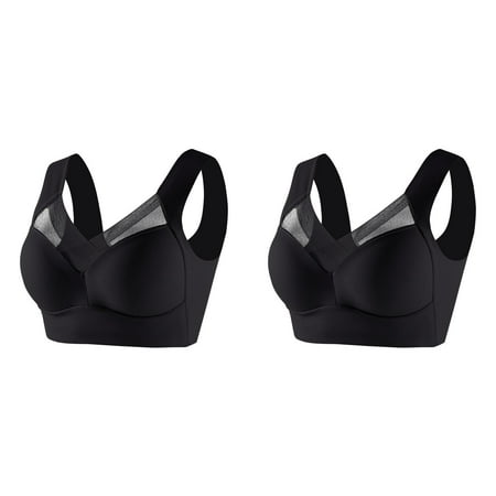 2-PacksWomen s Large Strapless Lace Padded Bras for Women Tank Top Underwear Thin Ultimate Lift Bra Side Fold Side Breast Woman Bras Gather Adjustable Bra