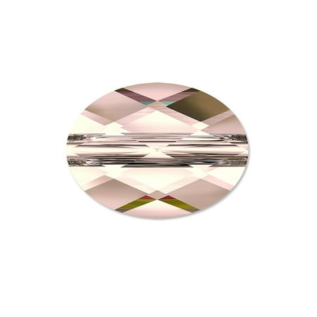 - Swarovski Mini Oval Bead 5051 Crystal Bead 8x6mm Crystal Antique Pink (Package of 1)