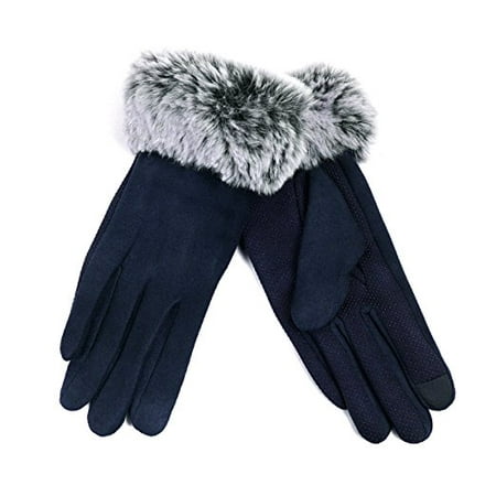 Ladies’ Non-Slip Grip and Smartphone Accessible Winter (Best Women's Smartphone Gloves)