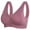 Pink Bra for Women, variant on Front Opening Nursing Bra Adjustable Large Cup Comfortable Maternity Underwear for Pregnancy Feeding Everyday Wear #Beige,L