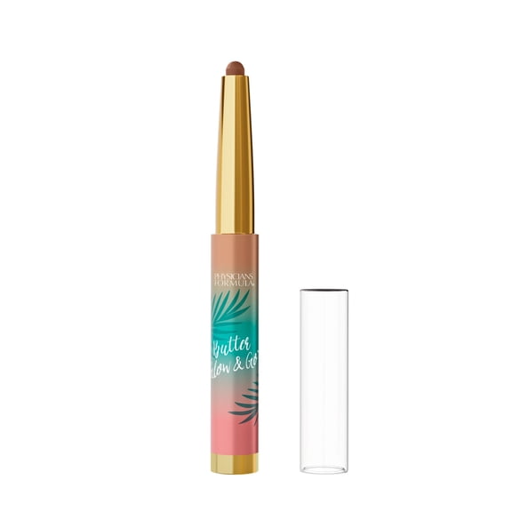 Physicians Formula Butter Glow and Go Stick, medium to deep with Murumuru butter, 0.03 oz