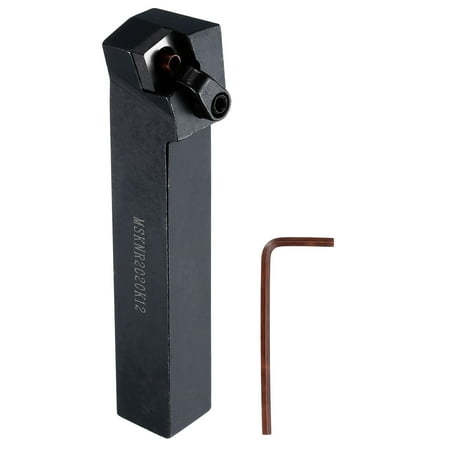 

Uxcell 3/4 Lathe Indexable Carbide Turning Tool Holder MSKNR2020K12 75°
