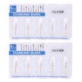 thumbnail image 3 of Fresa Dental ANGGREK Pieza De Mano Dental Fresa Acero Inoxidable 10 Piezas, 3 of 8